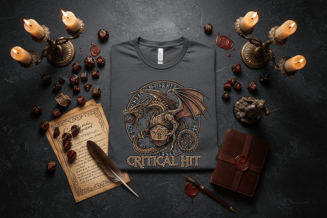 D&D Graphic Tees for Men: How to Find One That Doesn't Look Cheap - Caster Coast