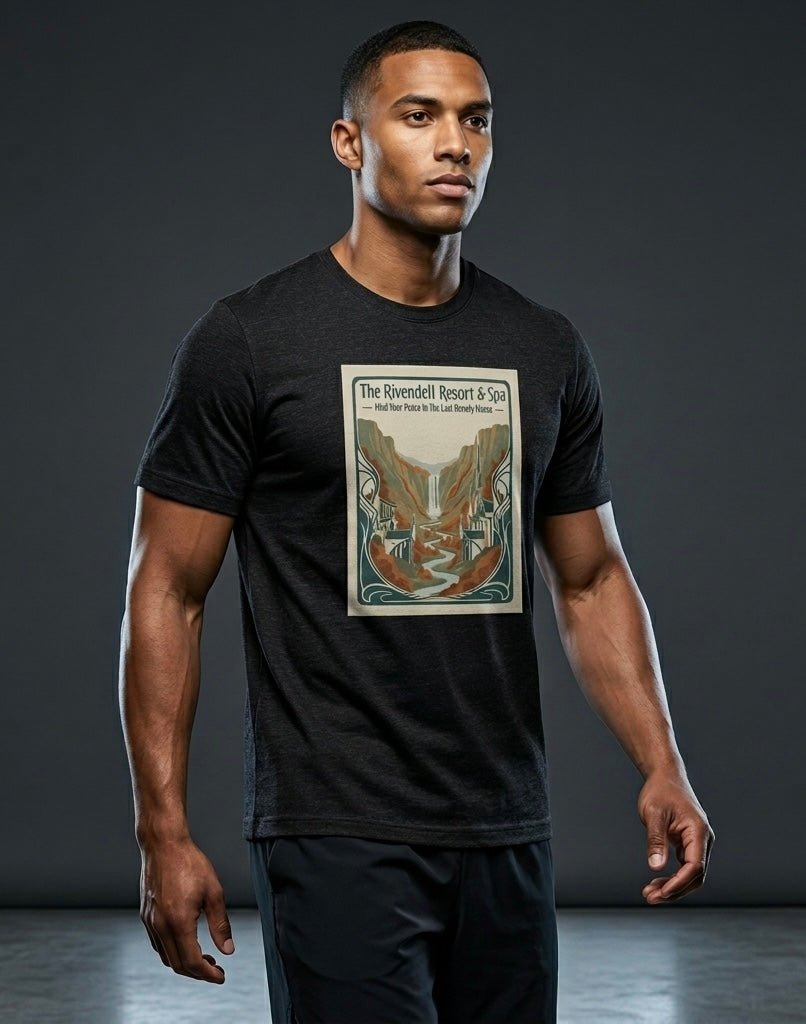 Rivendell Resort & Spa T-Shirt | Funny Lord of the Rings Elven Tee - Caster Coast