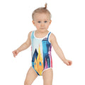 Princess Castle All - Over Print Kids Swimsuit - Caster Coast