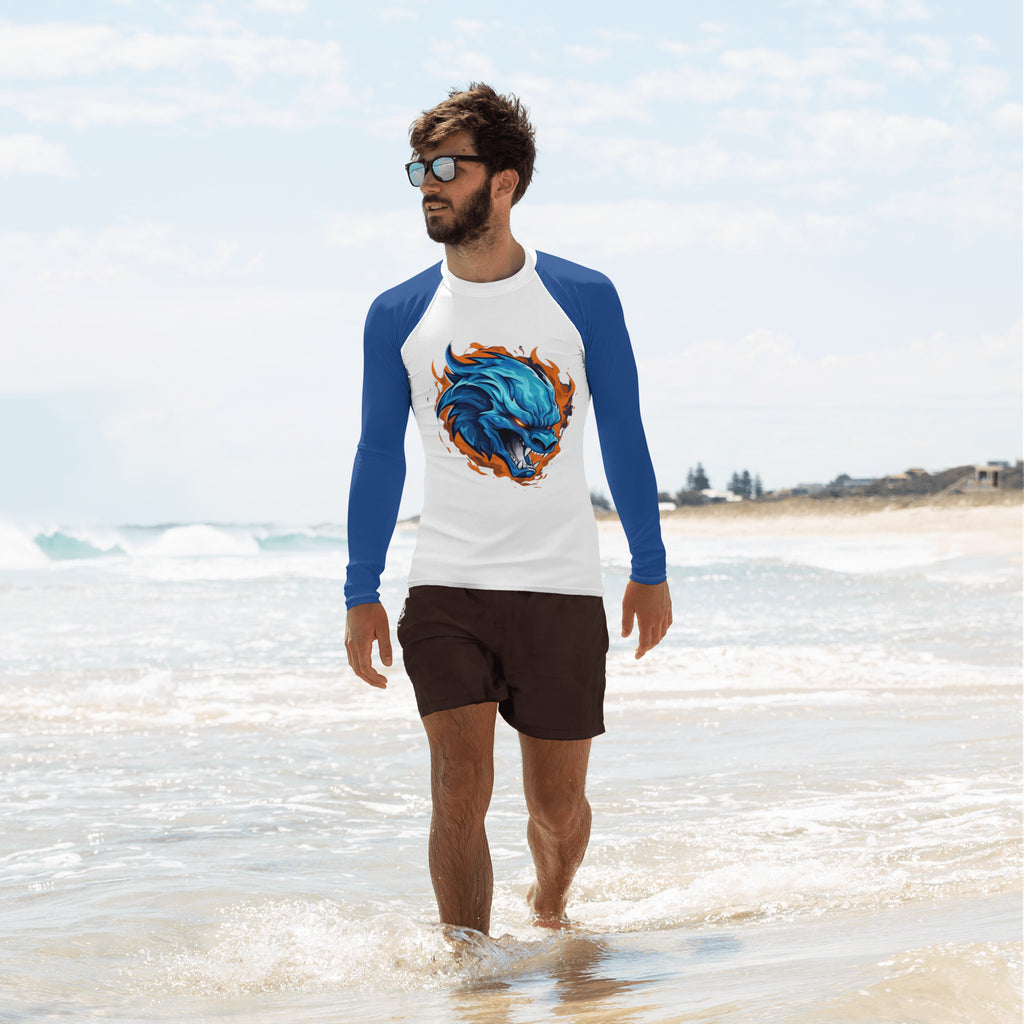 Blue Dragon Men's Rash Guard - Caster Coast