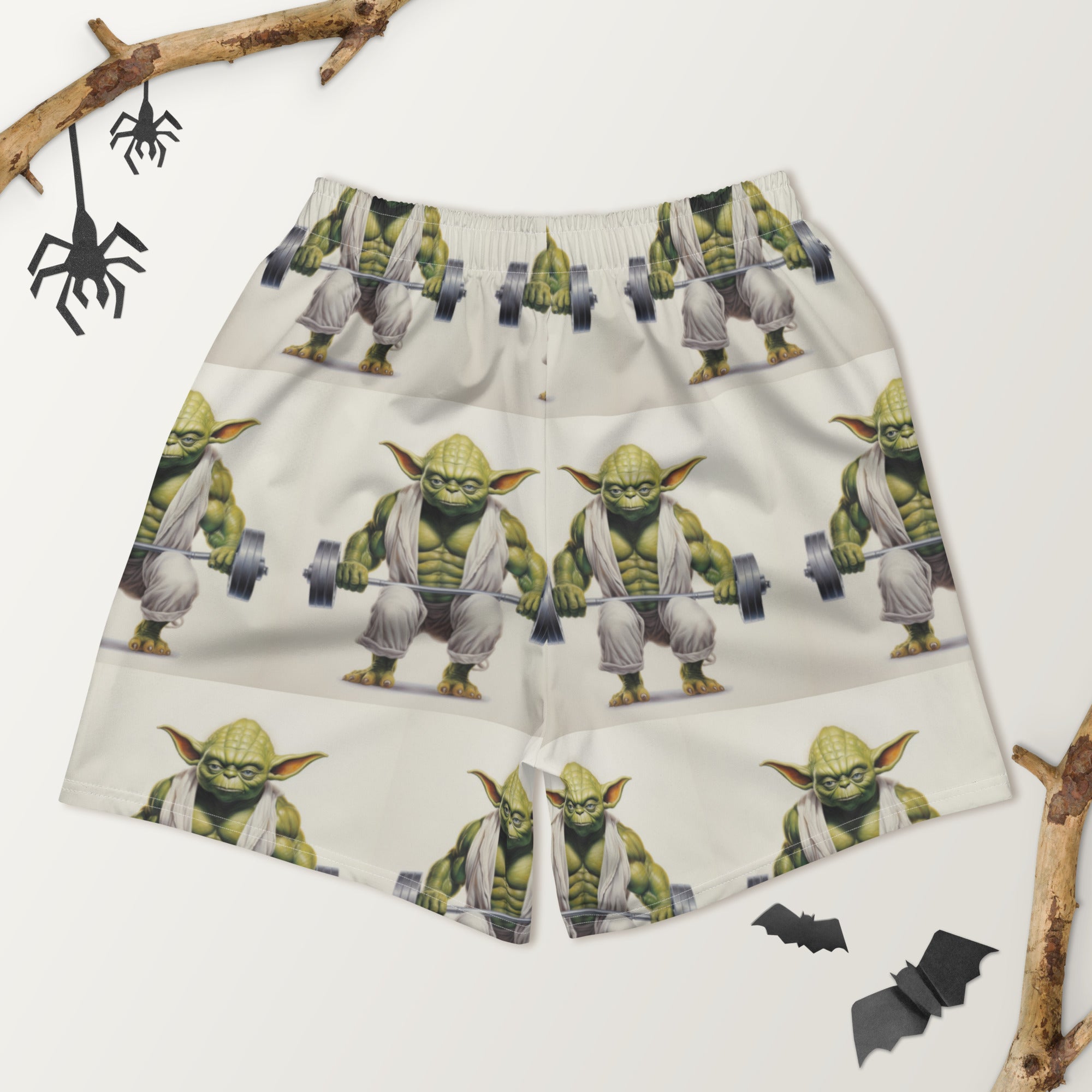 Jacked Yoda Men's Recycled Athletic Shorts - Caster Coast
