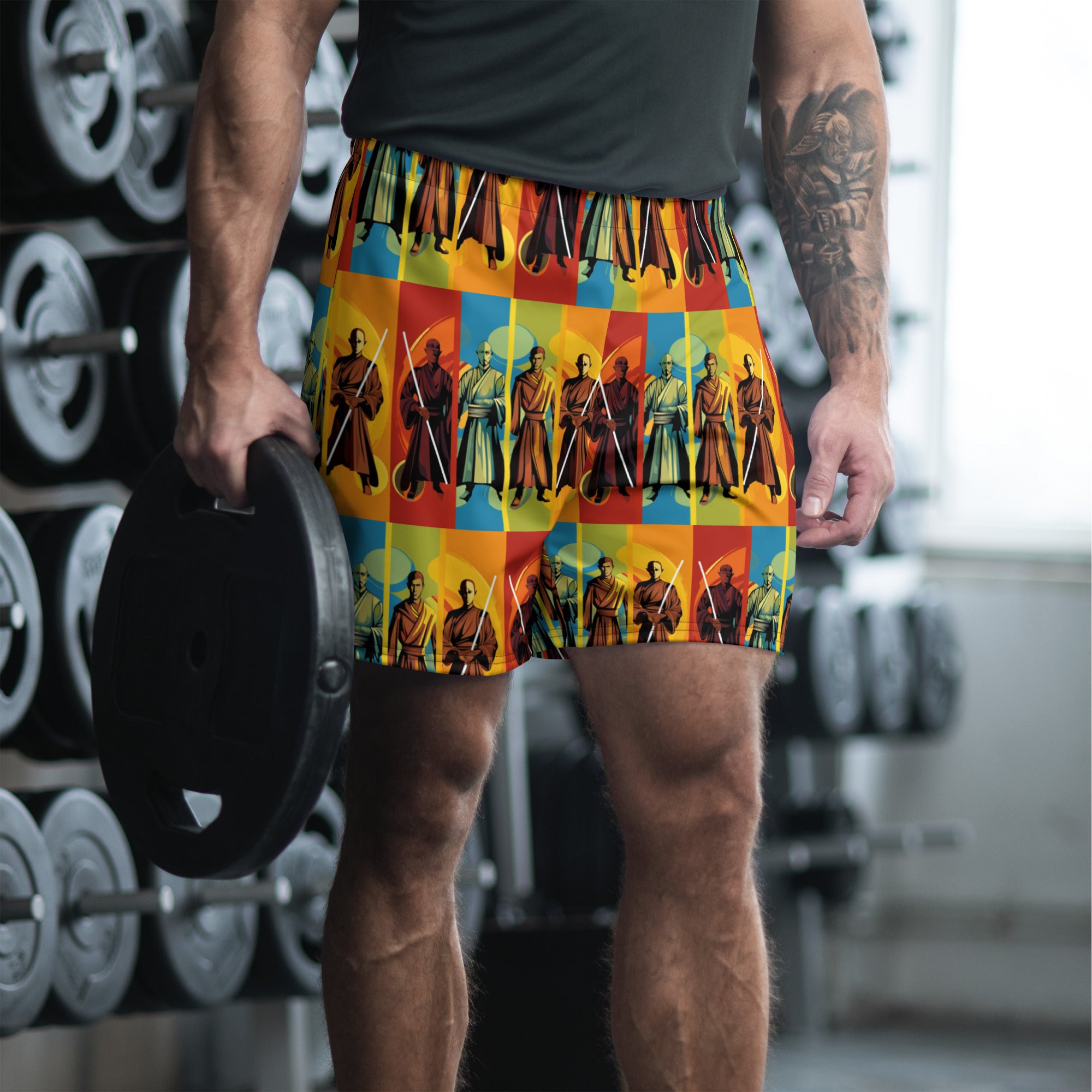 The Jedi Men's Recycled Athletic Shorts - Caster Coast