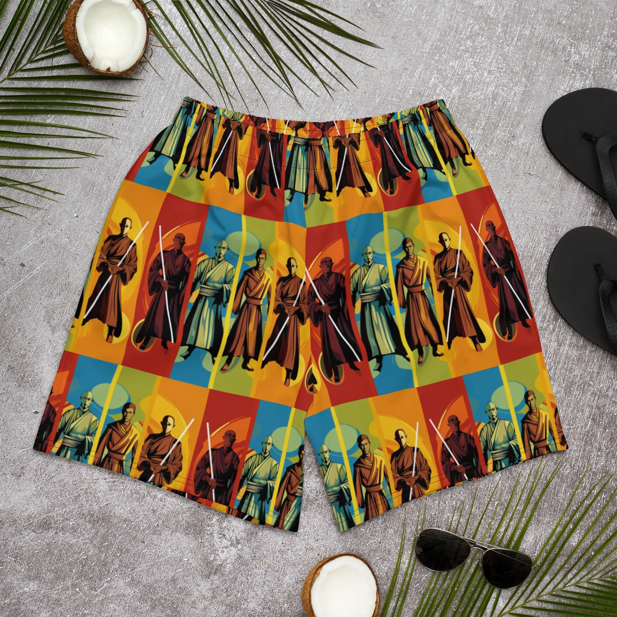 The Jedi Men's Recycled Athletic Shorts - Caster Coast