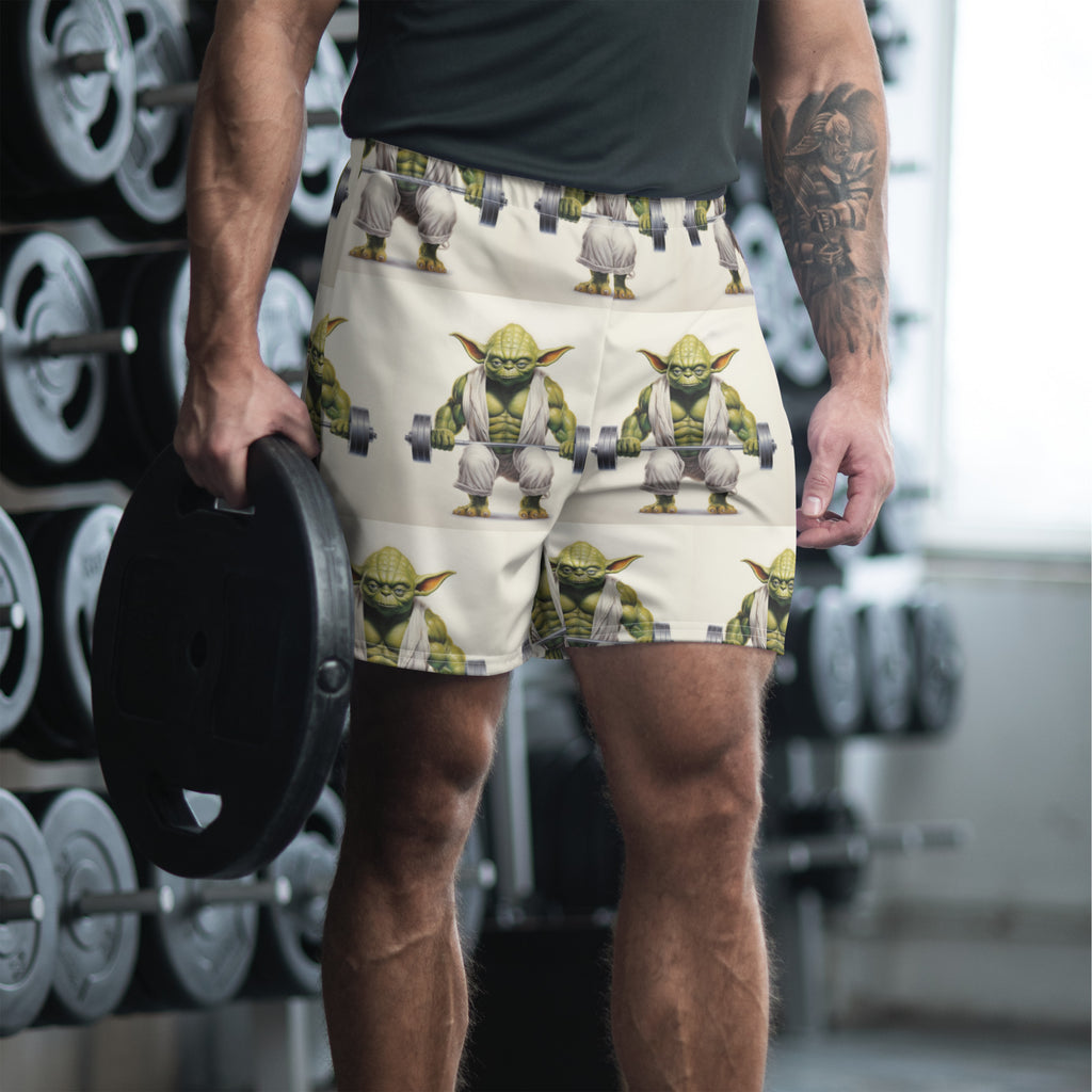 Jacked Yoda Men's Recycled Athletic Shorts - Caster Coast