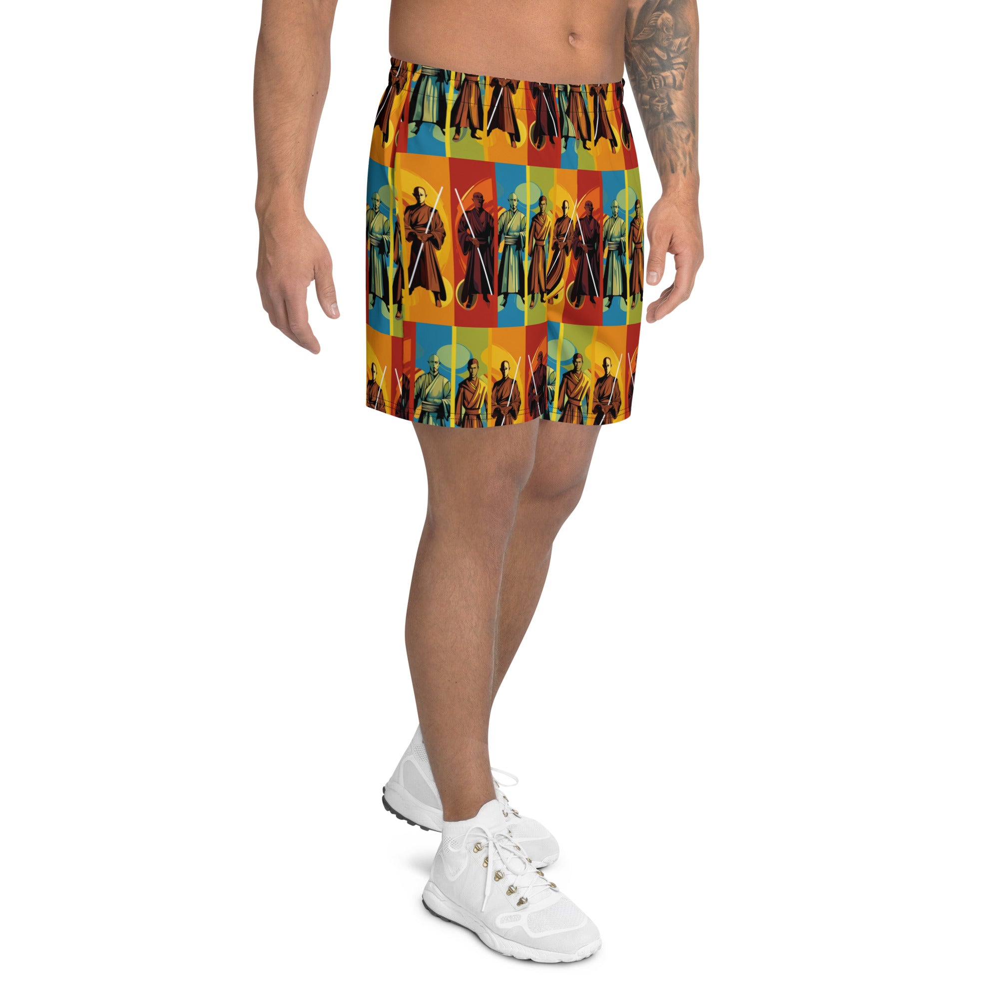 The Jedi Men's Recycled Athletic Shorts - Caster Coast
