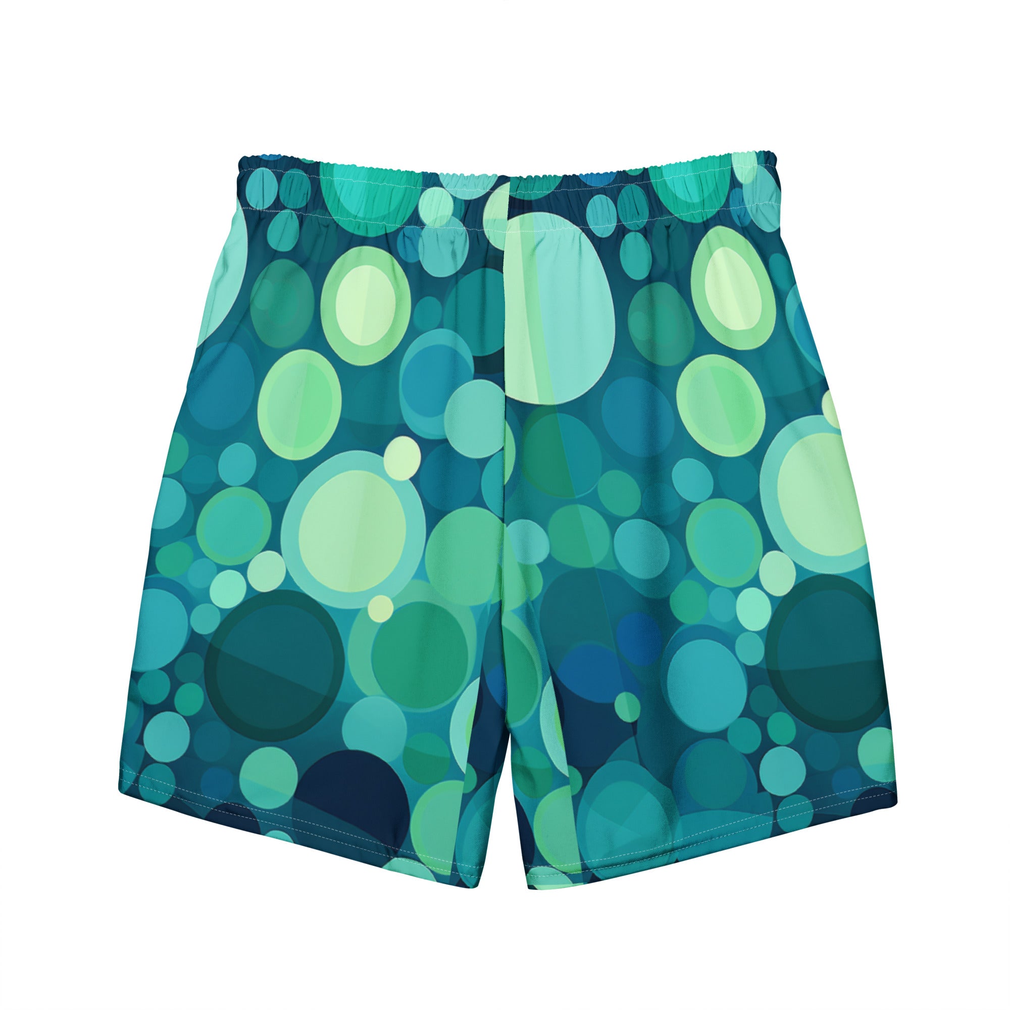 Splatterdot Swim Trunks | Abstract Paint Boardshorts for Men - Caster Coast