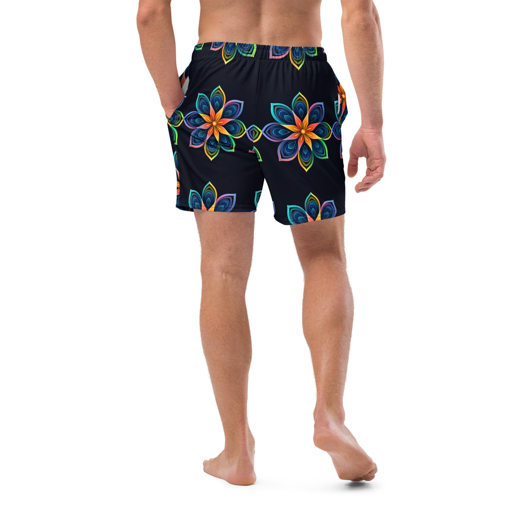 Flowers Swim Trunks | Floral Boardshorts for Men - Caster Coast