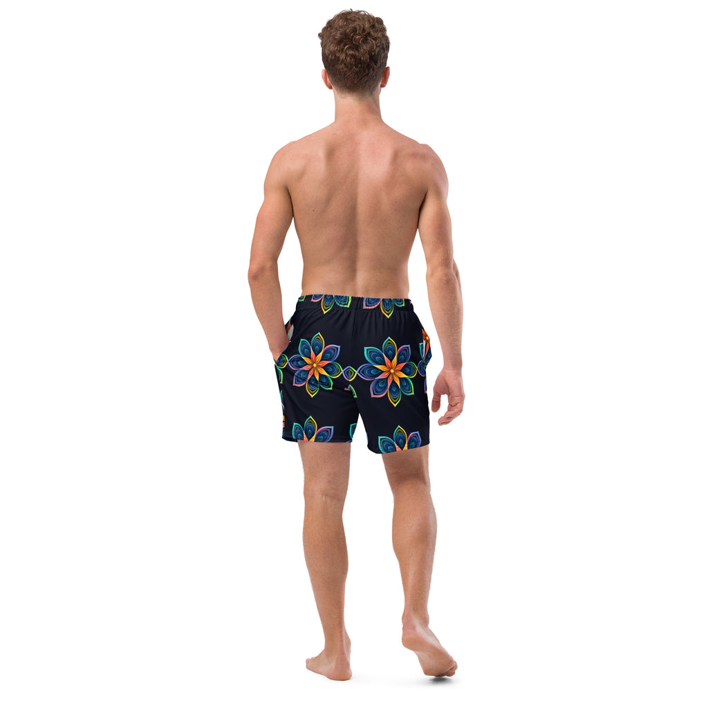 Flowers Swim Trunks | Floral Boardshorts for Men - Caster Coast