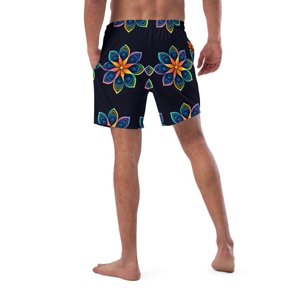 Flowers Swim Trunks | Floral Boardshorts for Men - Caster Coast