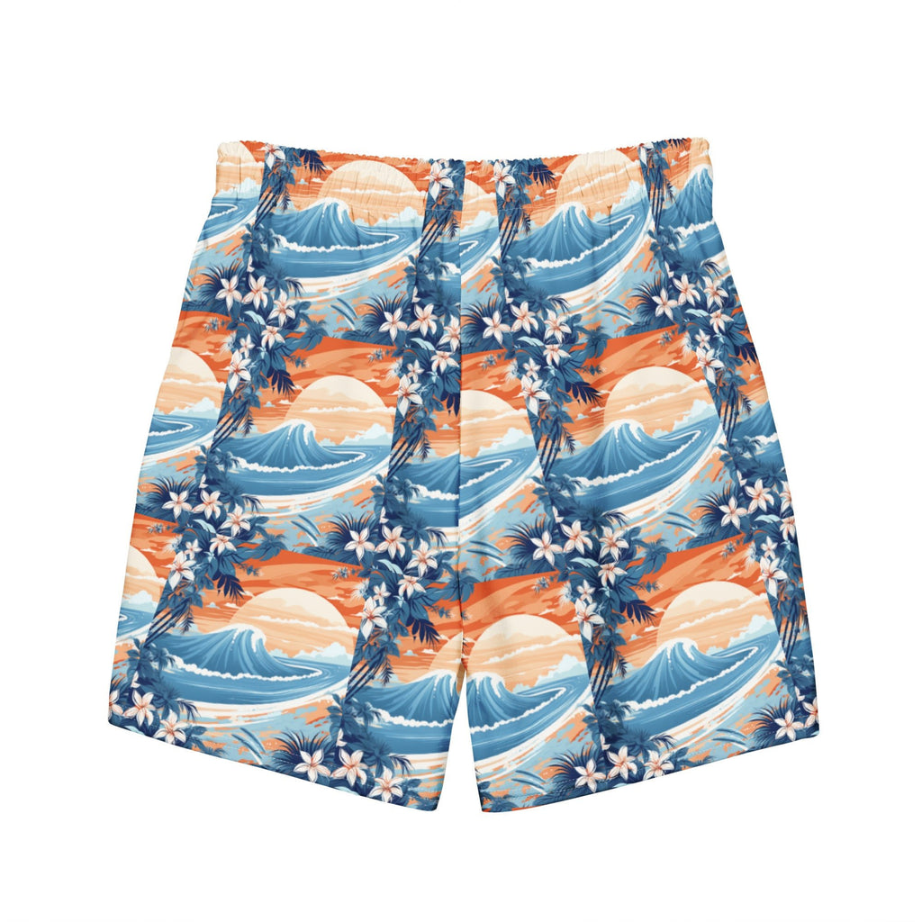 Horde Mode Survival Swim Trunks | Funny Gamer Dad Boardshorts - Caster Coast