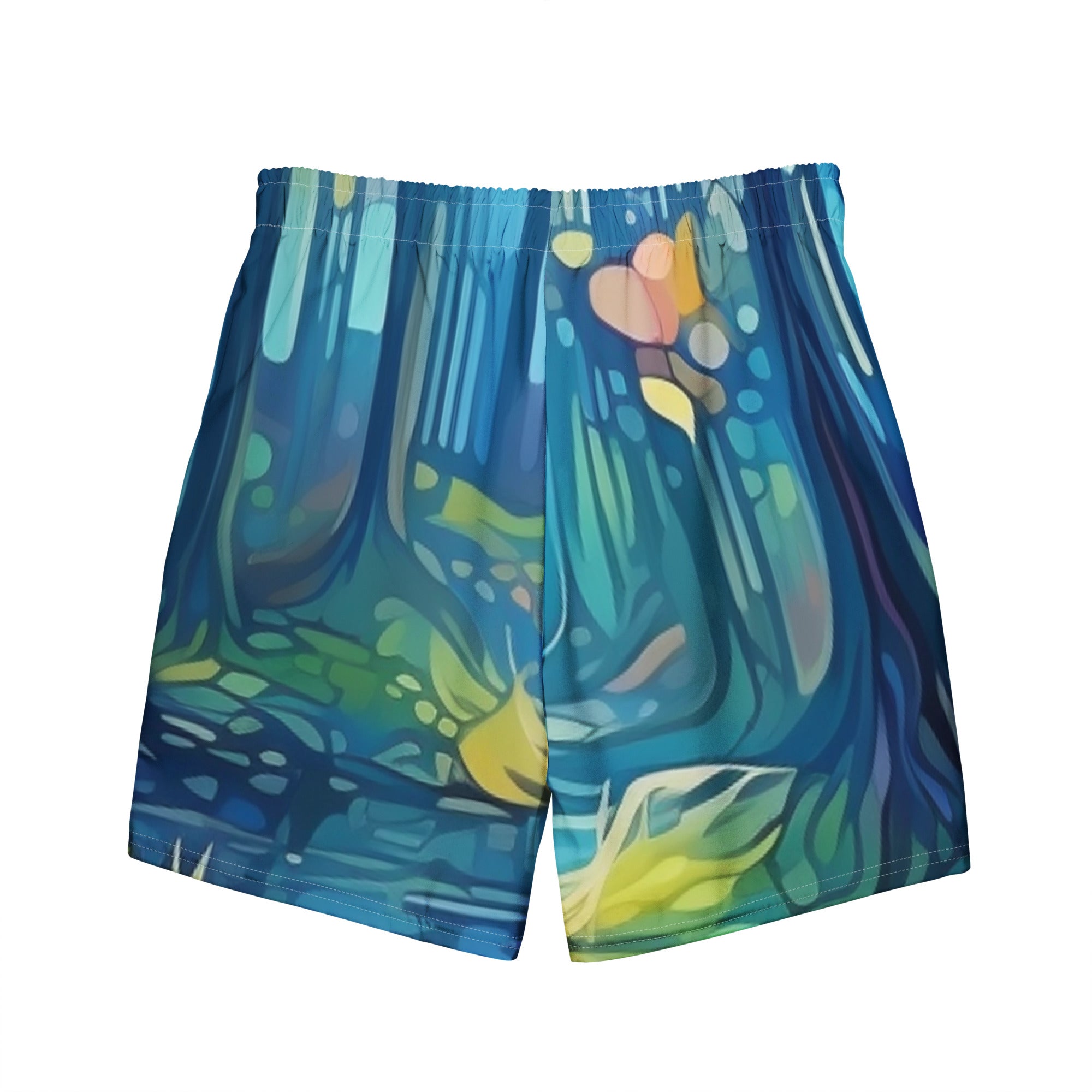 Elven Forest Swim Trunks | LOTR Fantasy Boardshorts for Men - Caster Coast