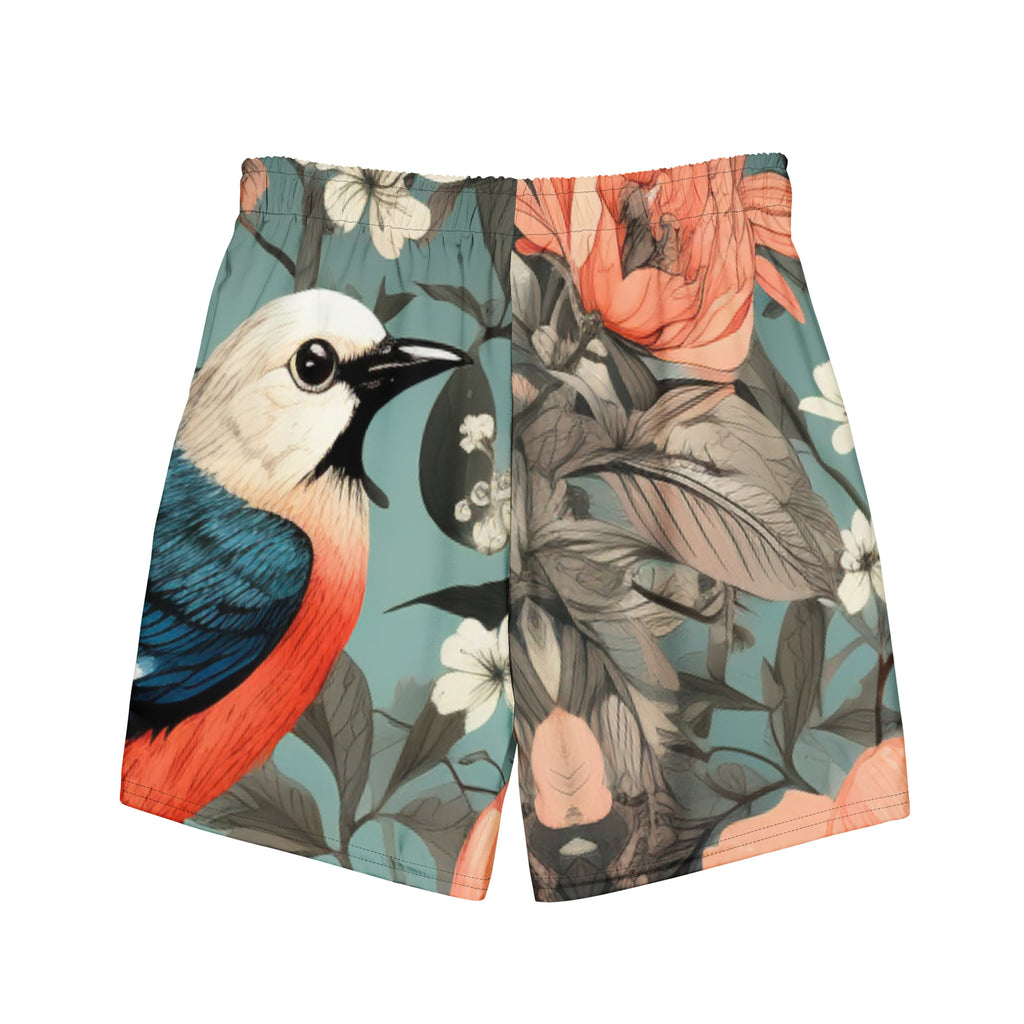 Fly Guy Swim Trunks | Retro Aviation Boardshorts for Men - Caster Coast