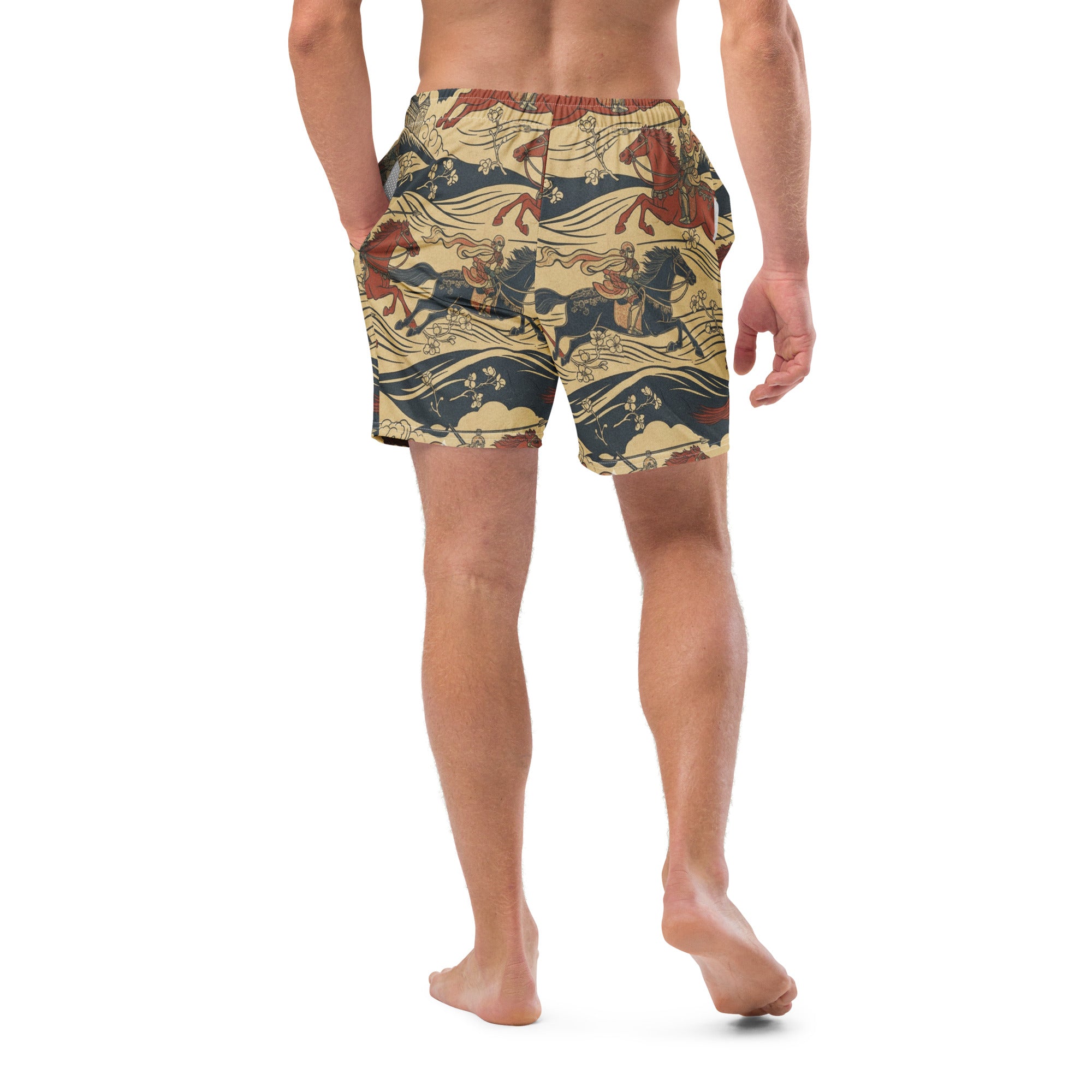 Riders of Rohan Swim Trunks | Lord of the Rings Swimwear for Men - Caster Coast