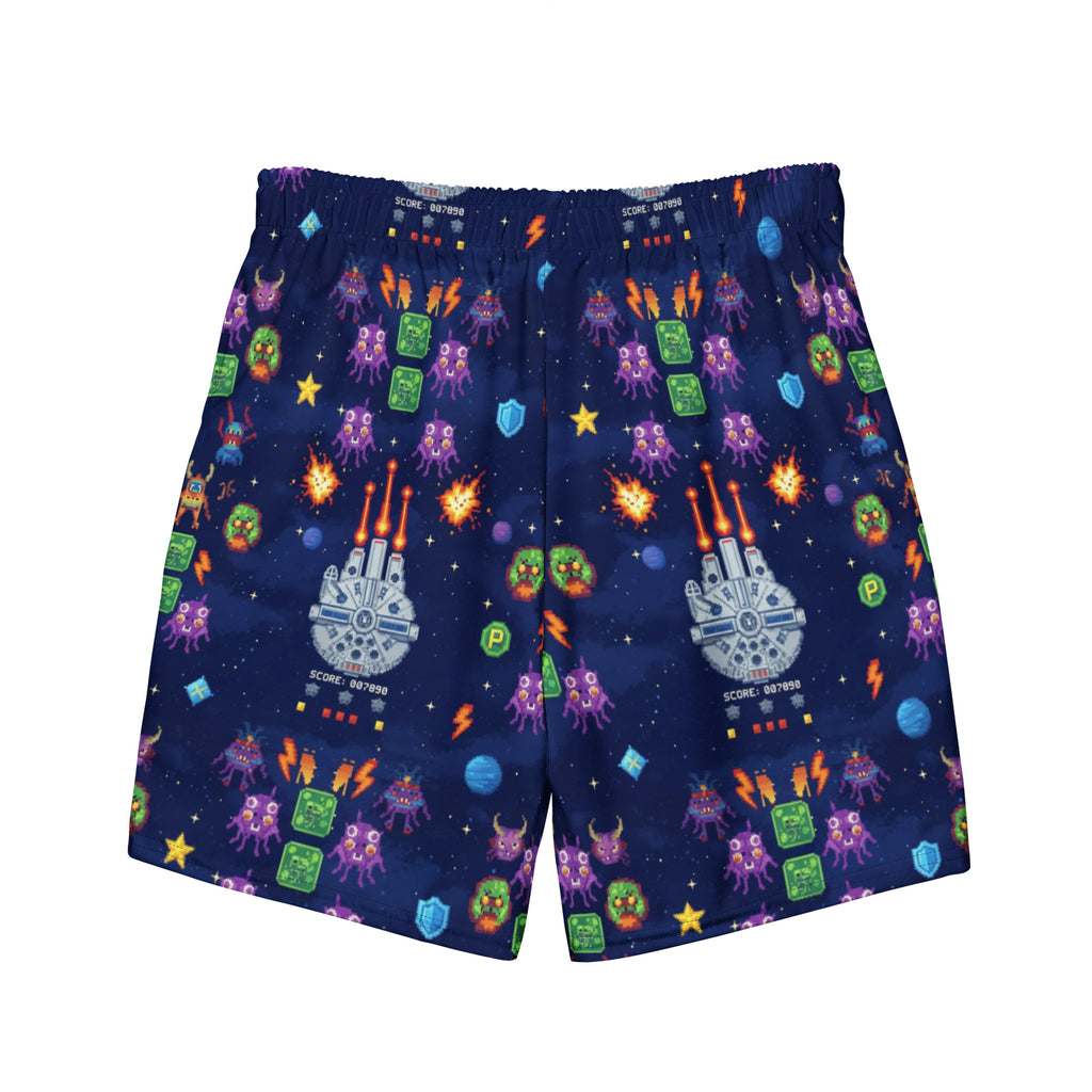 Atari Star Wars Arcade Game Swim Trunks | Retro 1983 Gamer Swimwear - Caster Coast