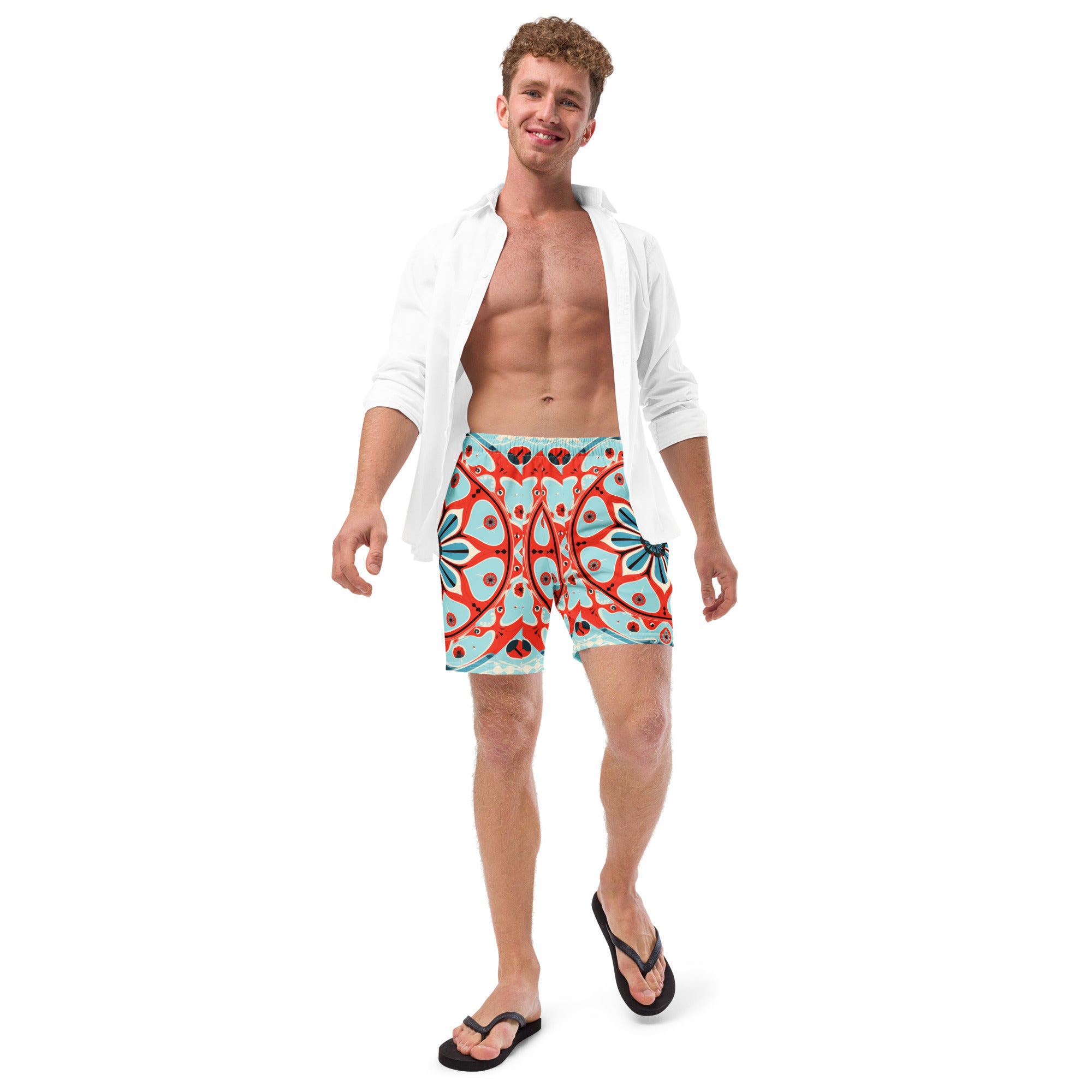 Wheel of Time men's swim trunks - Caster Coast