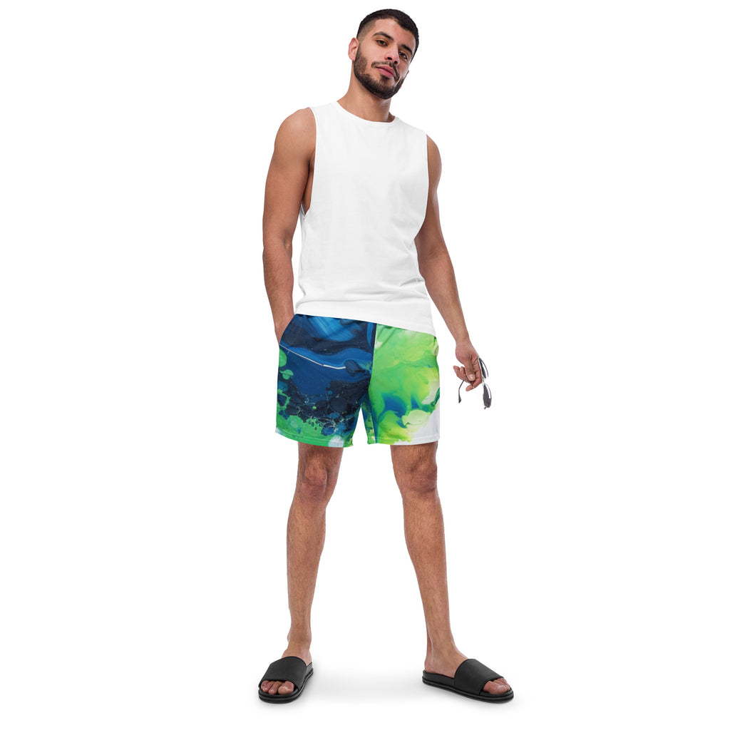 Health & Mana Potion Swim Trunks | RPG Gamer Dad Boardshorts - Caster Coast
