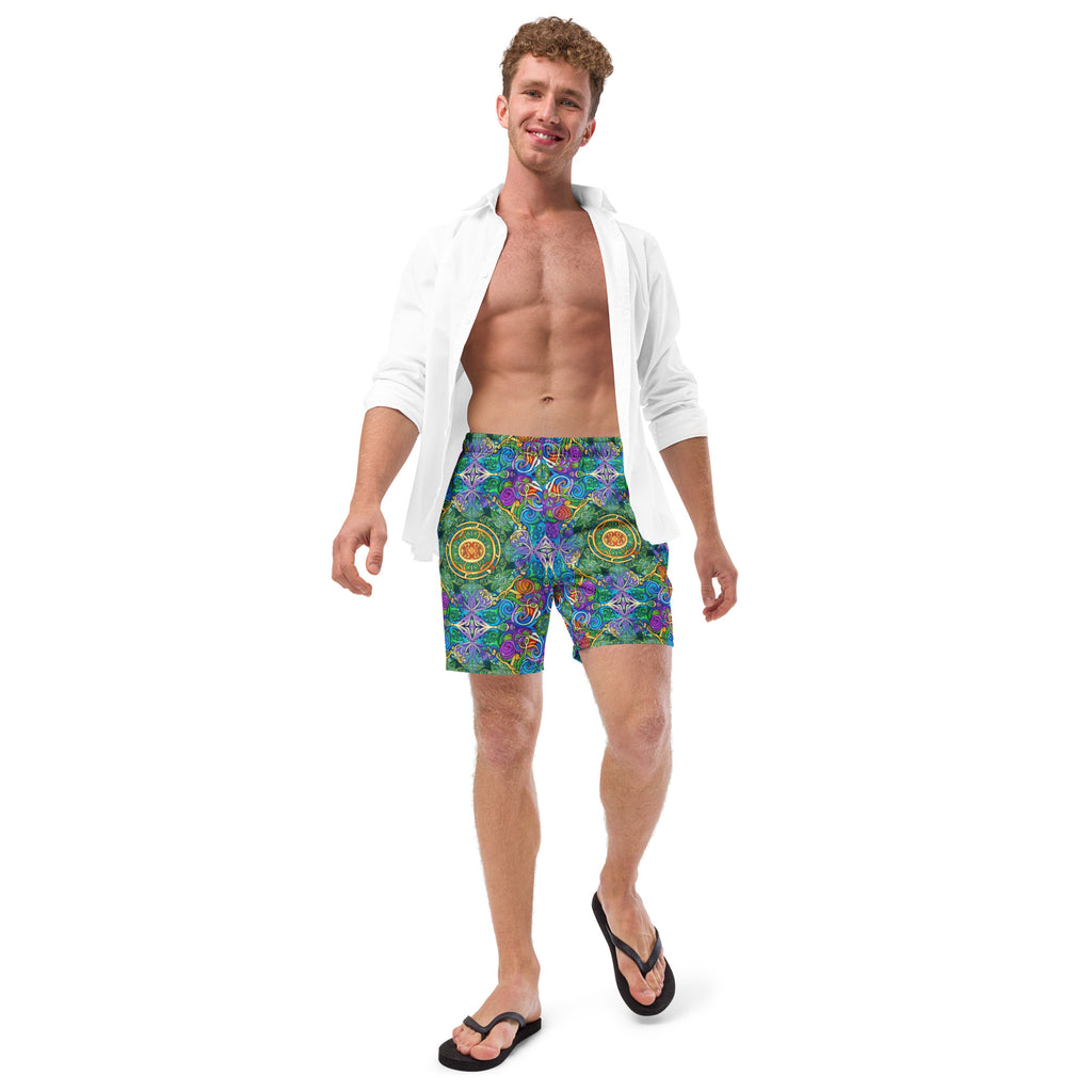 Map of Middle - earth Boardshorts | Lord of the Rings Swimwear - Caster Coast