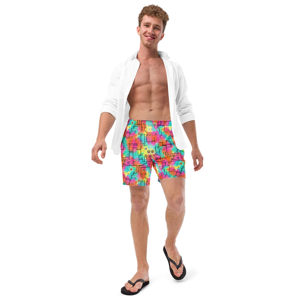 DMs Original Map - D&D Inspired Boardshorts - Caster Coast