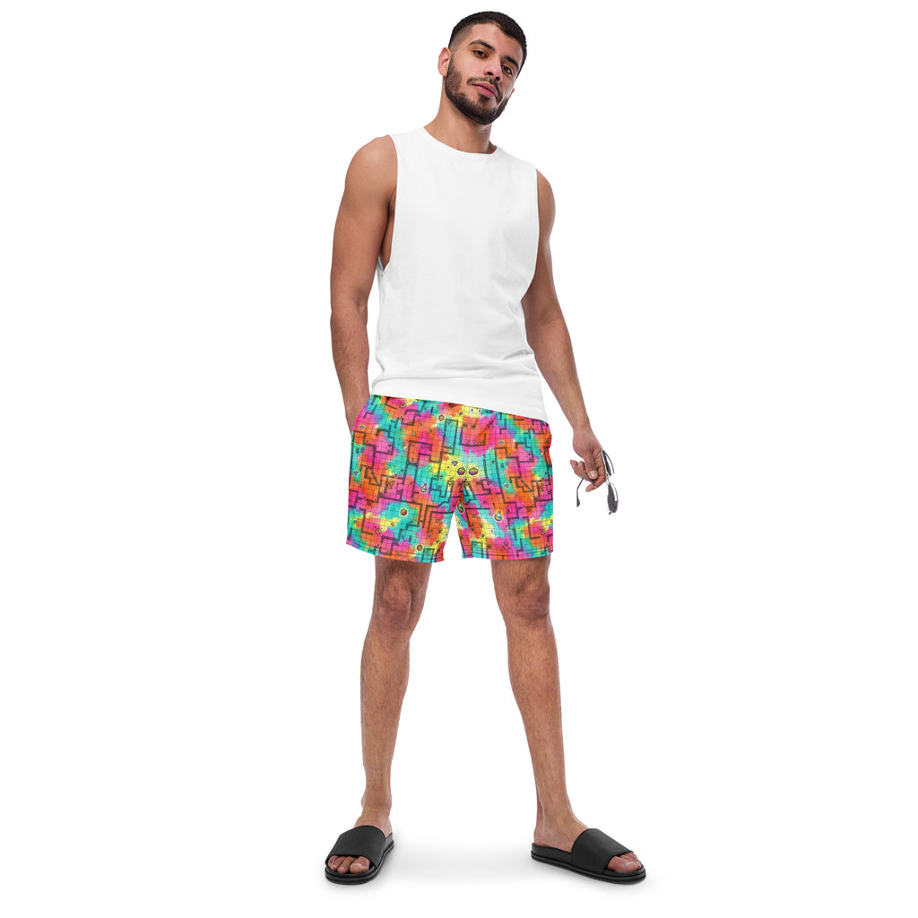 DMs Original Map - D&D Inspired Boardshorts - Caster Coast