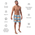 Horde Mode Survival Swim Trunks | Funny Gamer Dad Boardshorts - Caster Coast