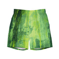 Green Screen Swim Trunks | Bold Color Block Boardshorts for Men - Caster Coast
