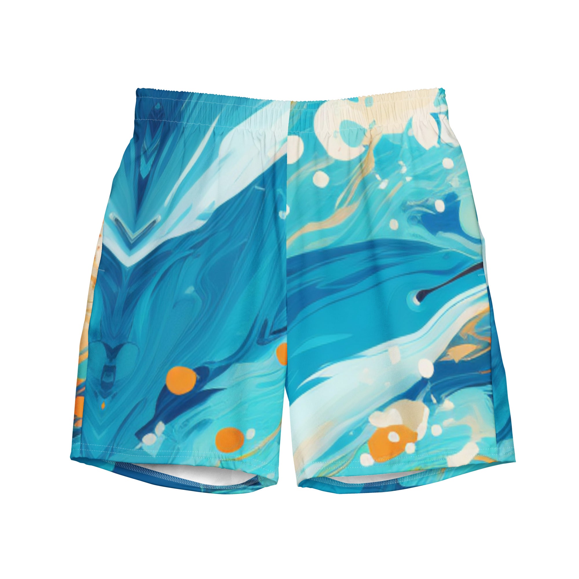 Dolphins Fan Swim Trunks | Animal Boardshorts for Men