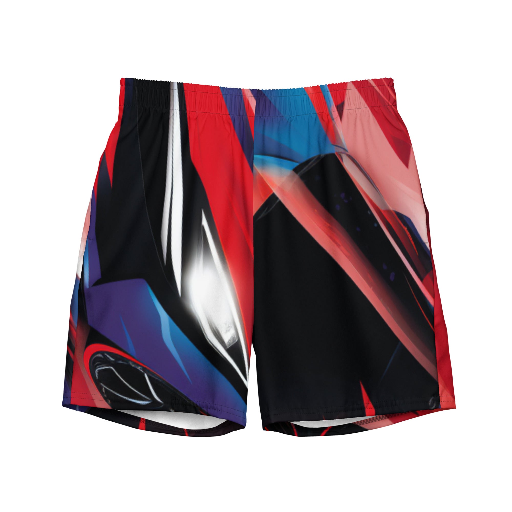 Supercar Swim Trunks | Racing Car Boardshorts for Men