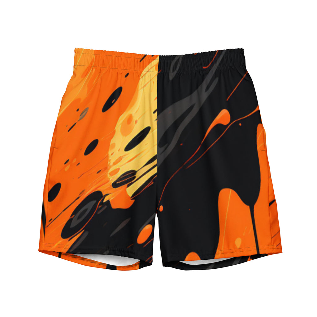 SF Drip Swim Trunks | San Fran Fan Boardshorts for Men