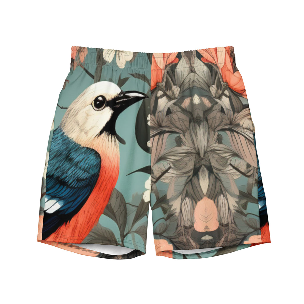 Fly Guy Swim Trunks | Retro Aviation Boardshorts for Men - Caster Coast