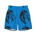 Blue Dragon Swim Trunks | Fantasy Dragon Boardshorts for Men - Caster Coast