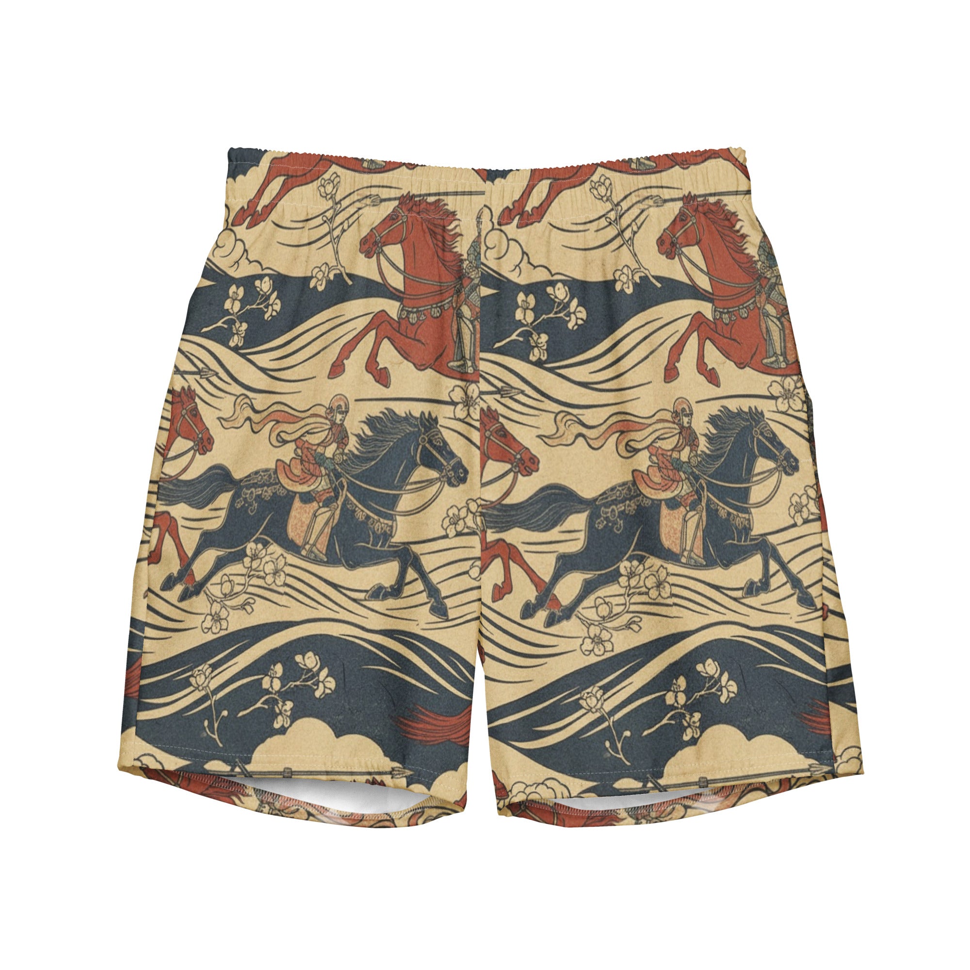 Riders of Rohan Swim Trunks | Lord of the Rings Swimwear for Men - Caster Coast
