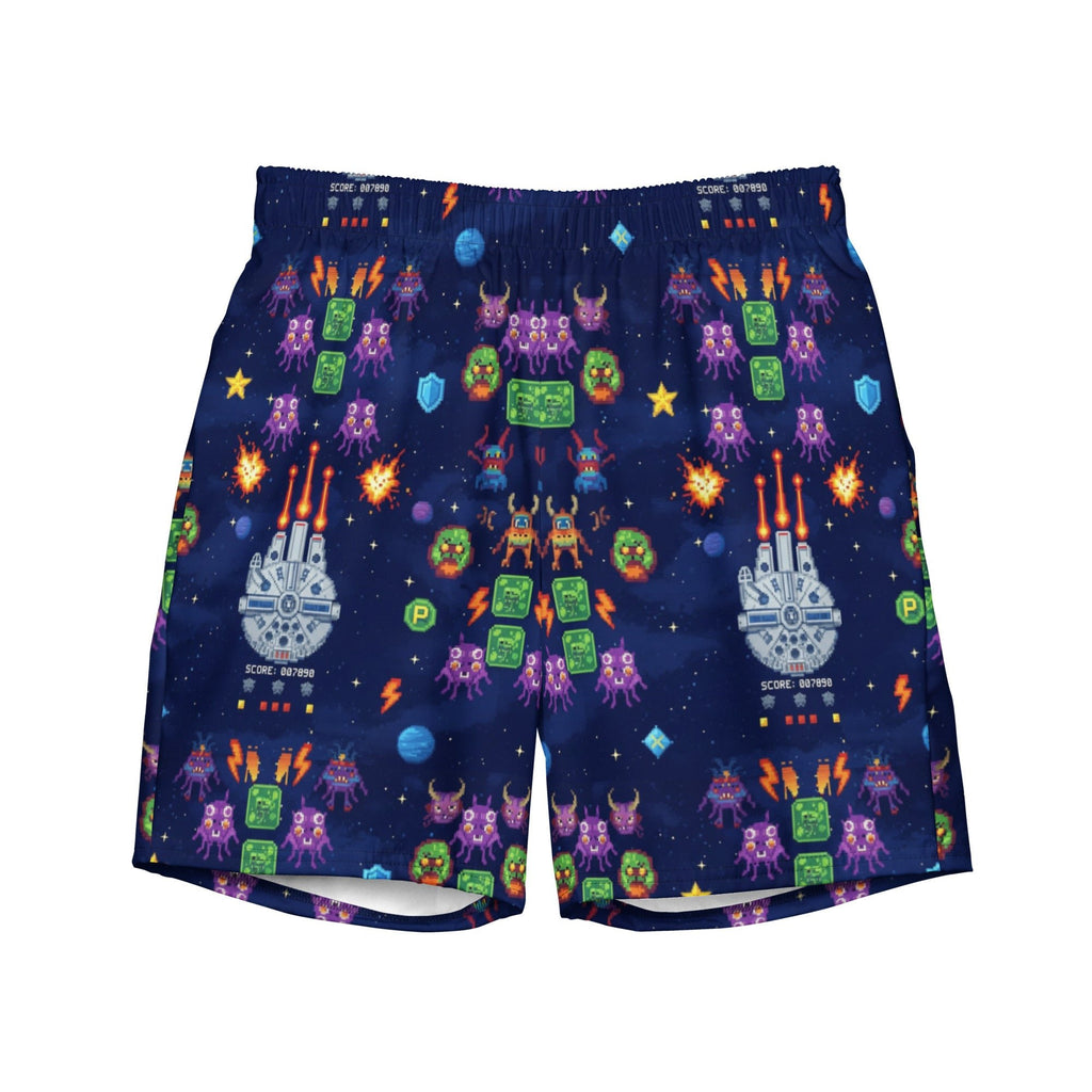 Atari Star Wars Arcade Game Swim Trunks | Retro 1983 Gamer Swimwear - Caster Coast