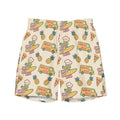 Surfer Boy Pizza Boardshorts | Funny Stranger Things Inspired Fan Gear - Caster Coast