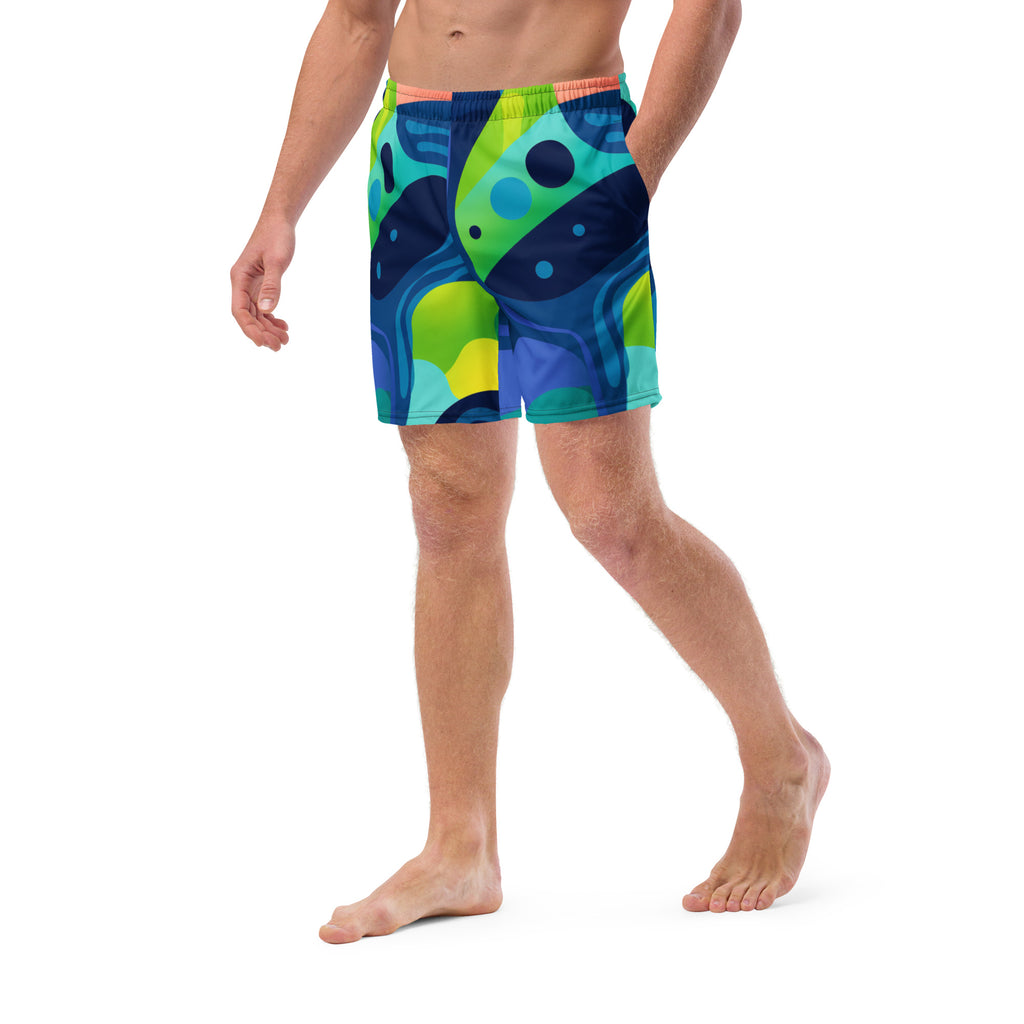 Ocean Breeze Swim Trunks | Coastal Boardshorts for Men - Caster Coast