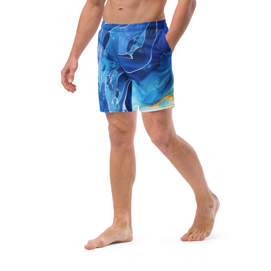 Lazy River Swim Trunks | Chill Vibes Boardshorts for Men - Caster Coast