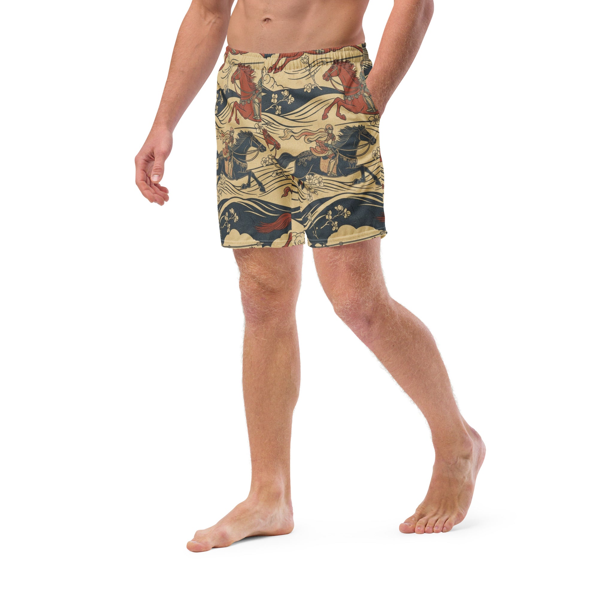 Riders of Rohan Swim Trunks | Lord of the Rings Swimwear for Men - Caster Coast