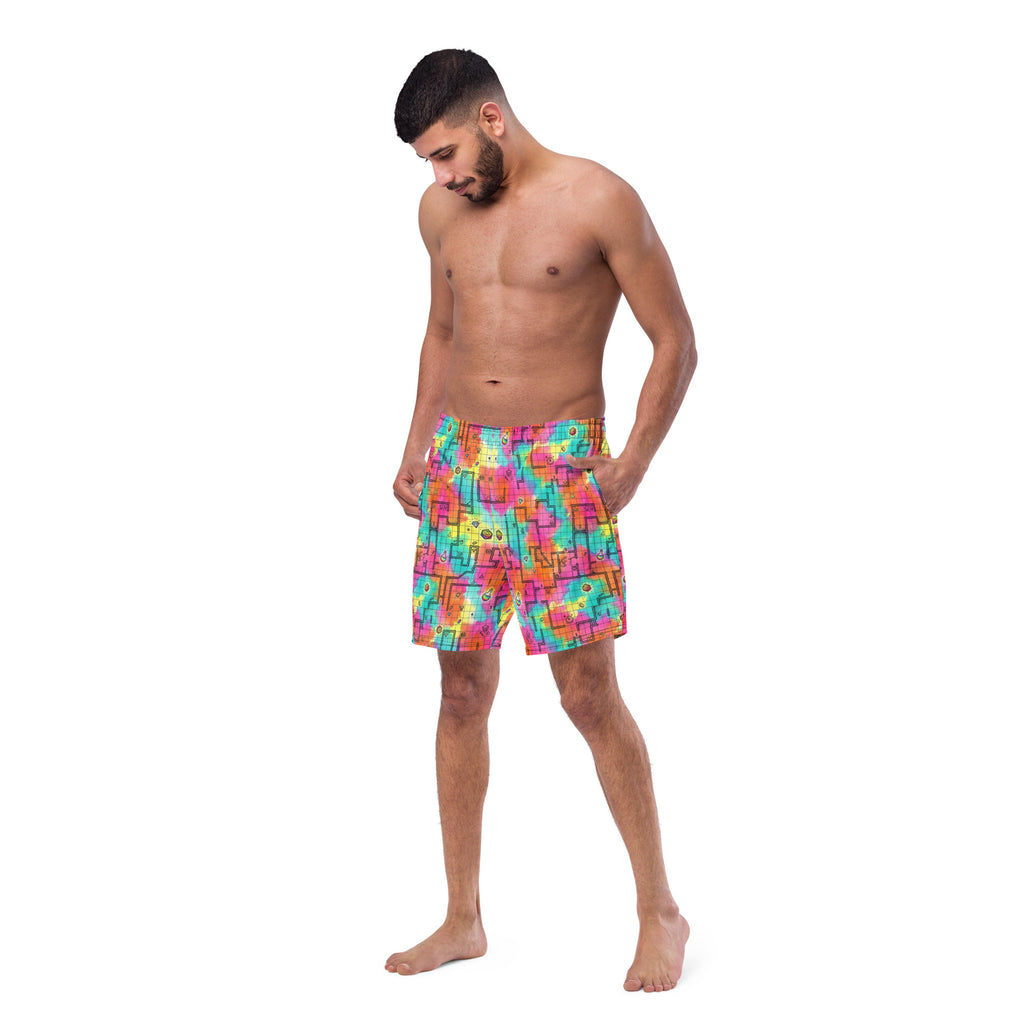 DMs Original Map - D&D Inspired Boardshorts - Caster Coast