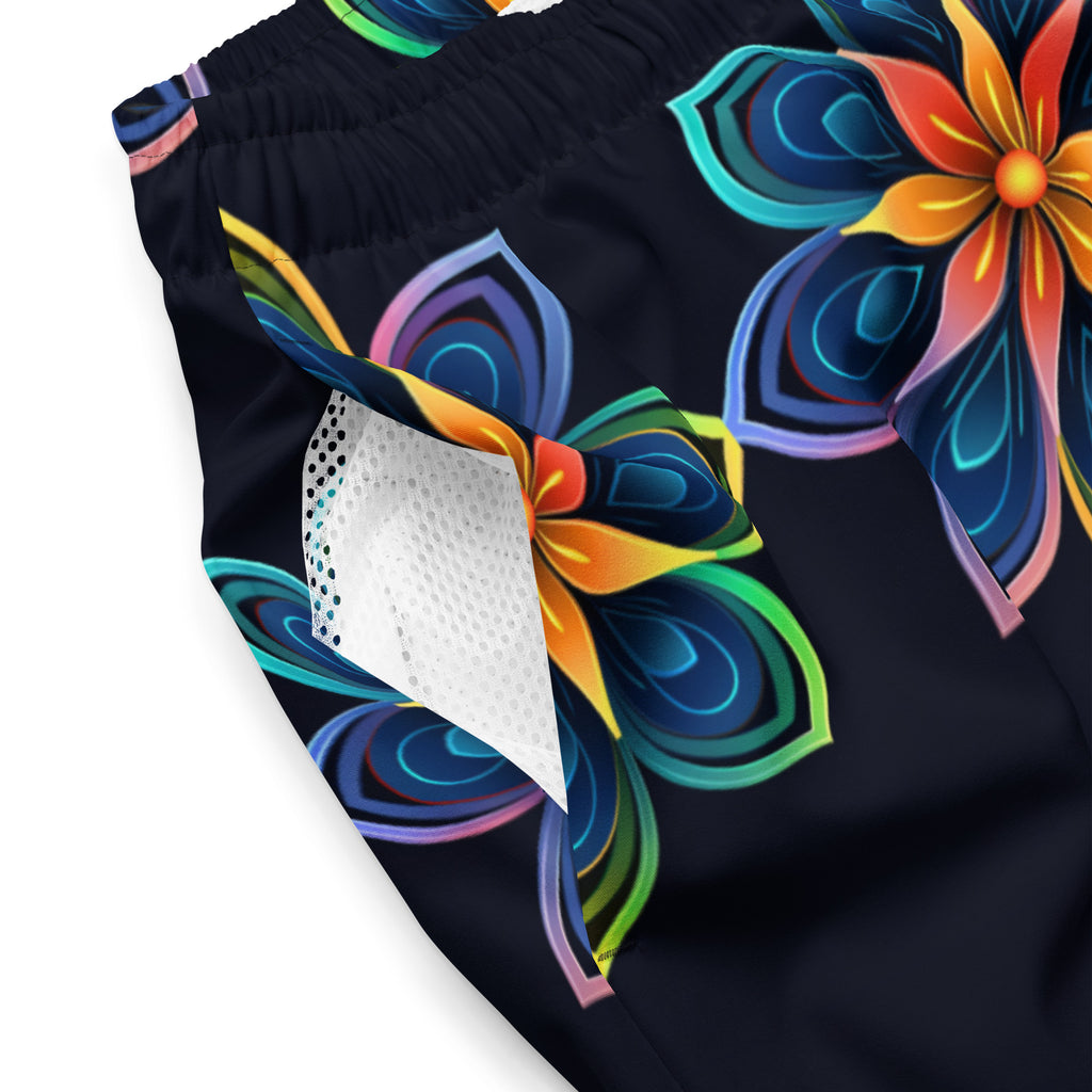Flowers Swim Trunks | Floral Boardshorts for Men - Caster Coast
