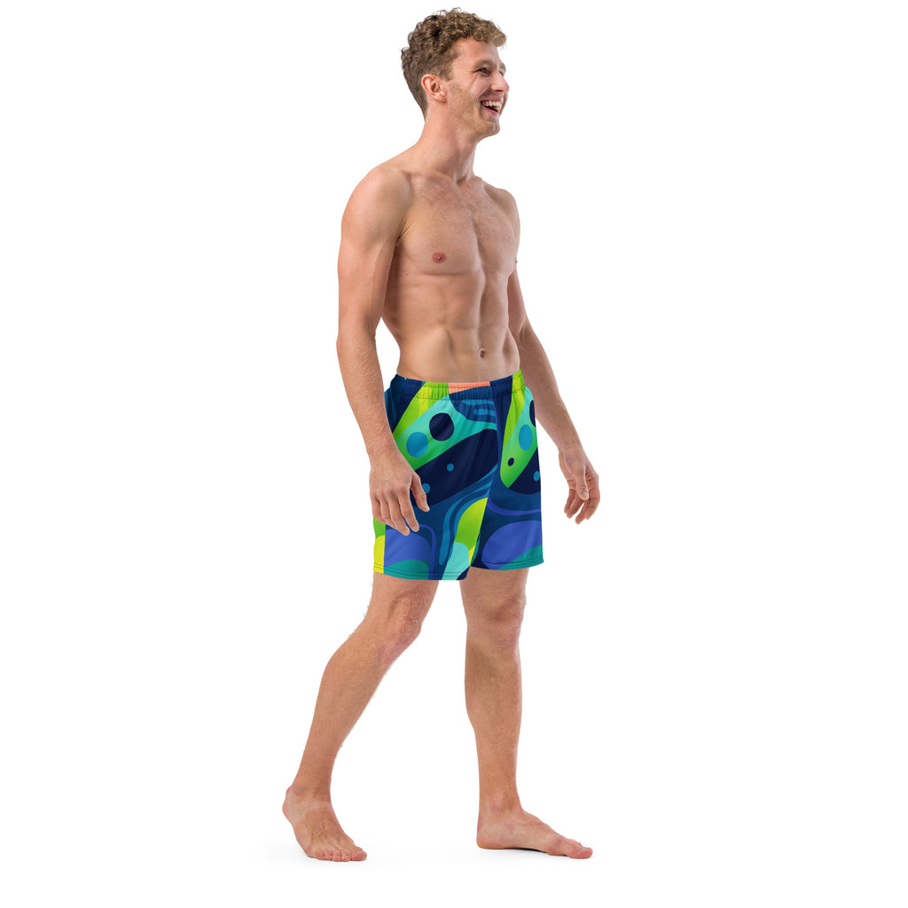 Ocean Breeze Swim Trunks | Coastal Boardshorts for Men - Caster Coast