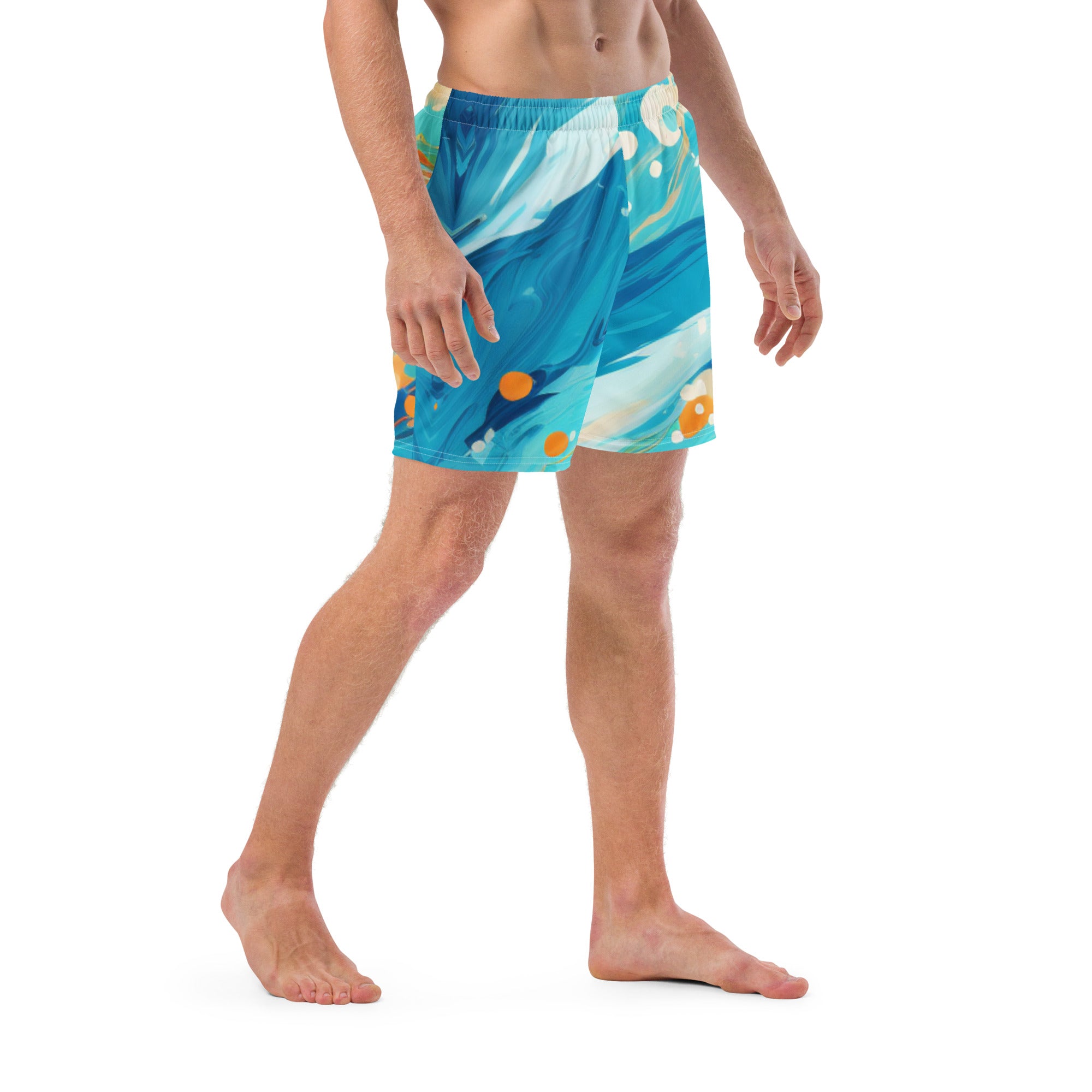 Dolphins Fan Swim Trunks | Animal Boardshorts for Men