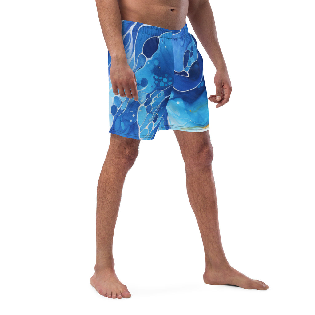 Lazy River Swim Trunks | Chill Vibes Boardshorts for Men - Caster Coast