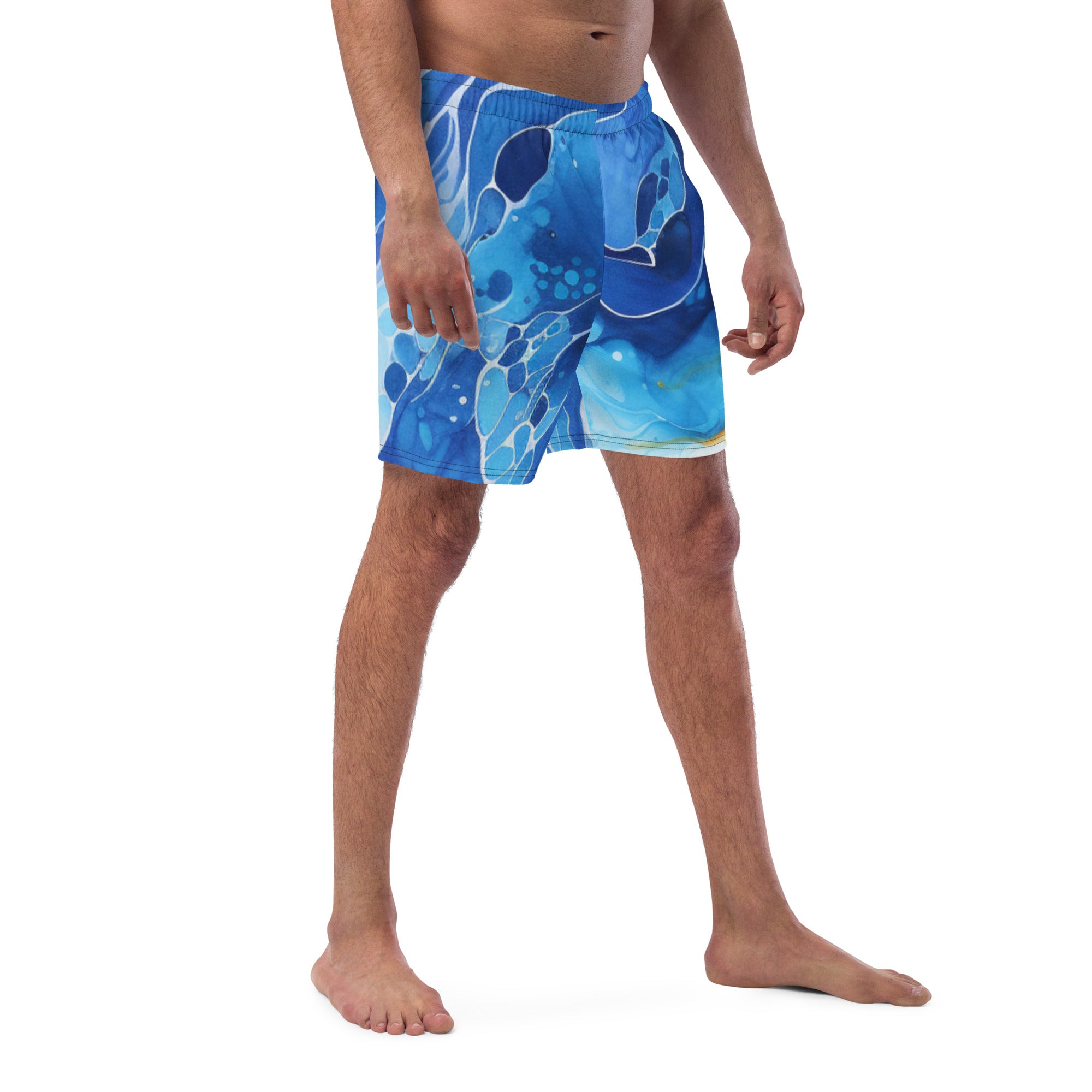 Lazy River Swim Trunks | Chill Vibes Boardshorts for Men - Caster Coast