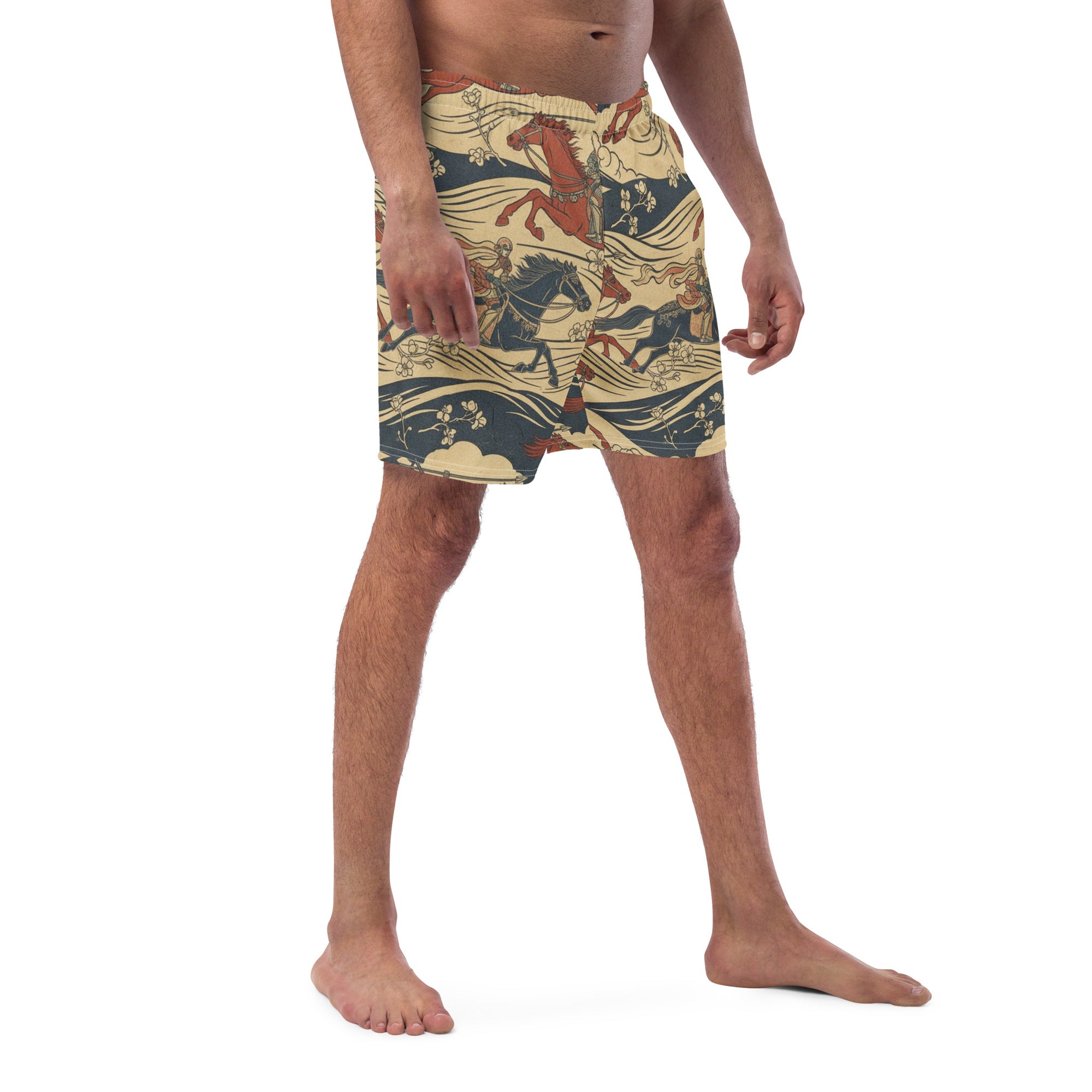 Riders of Rohan Swim Trunks | Lord of the Rings Swimwear for Men - Caster Coast