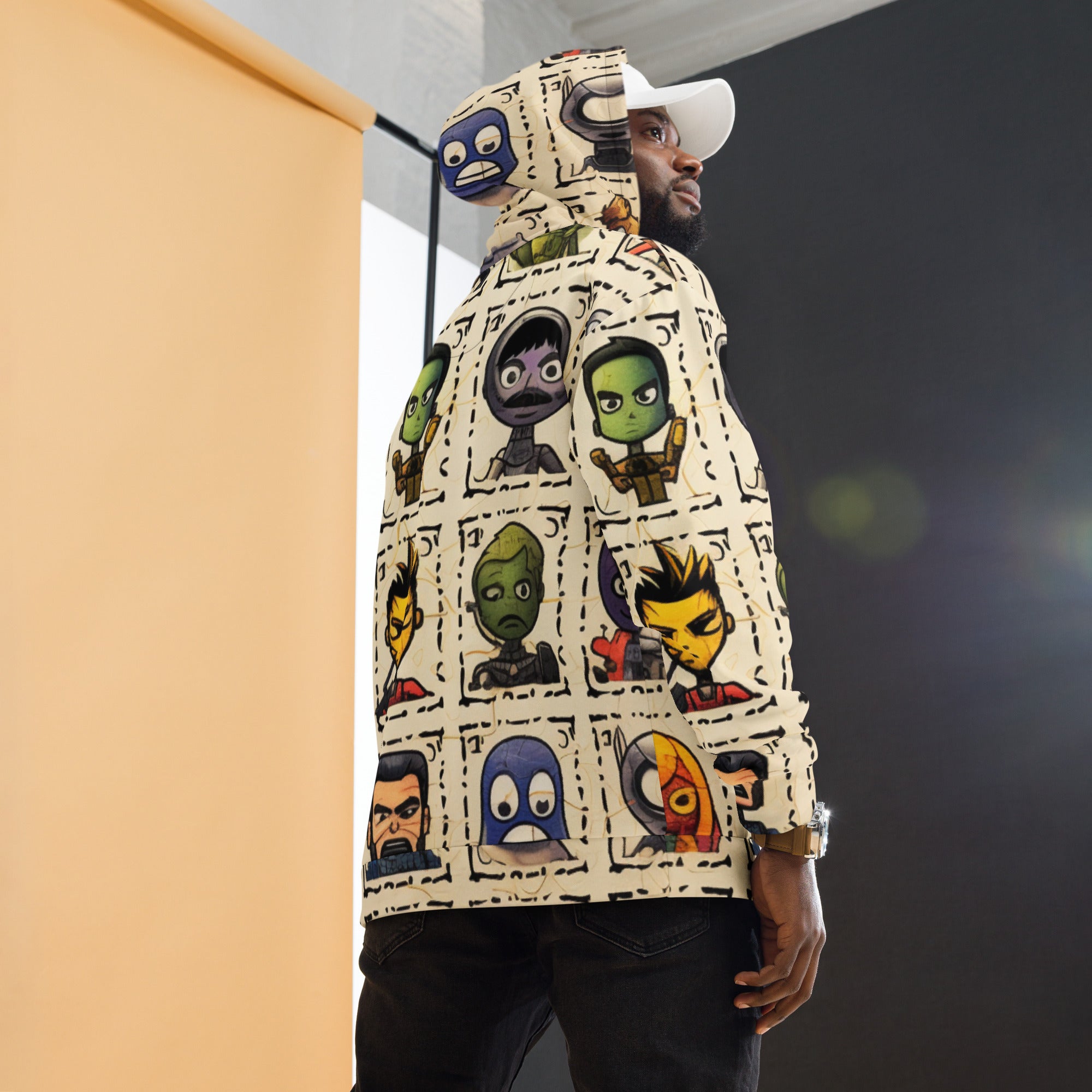 Hero Stamp Collection Unisex Hoodie - Caster Coast