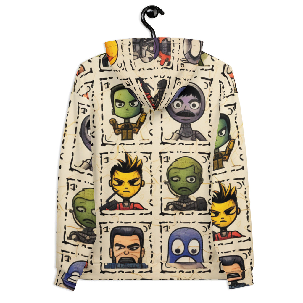 Hero Stamp Collection Unisex Hoodie - Caster Coast