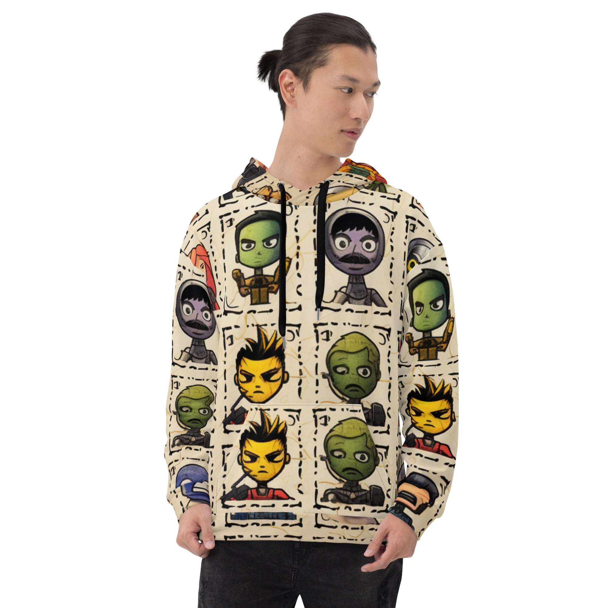 Hero Stamp Collection Unisex Hoodie - Caster Coast