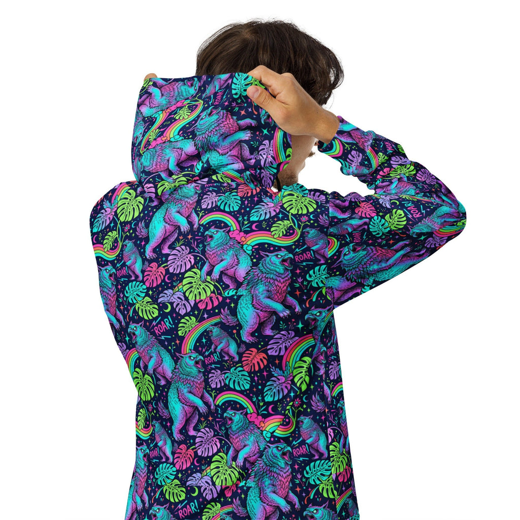 Owlbear Cozy Zip Hoodie - D&D Inspired Sweatshirt - Caster Coast
