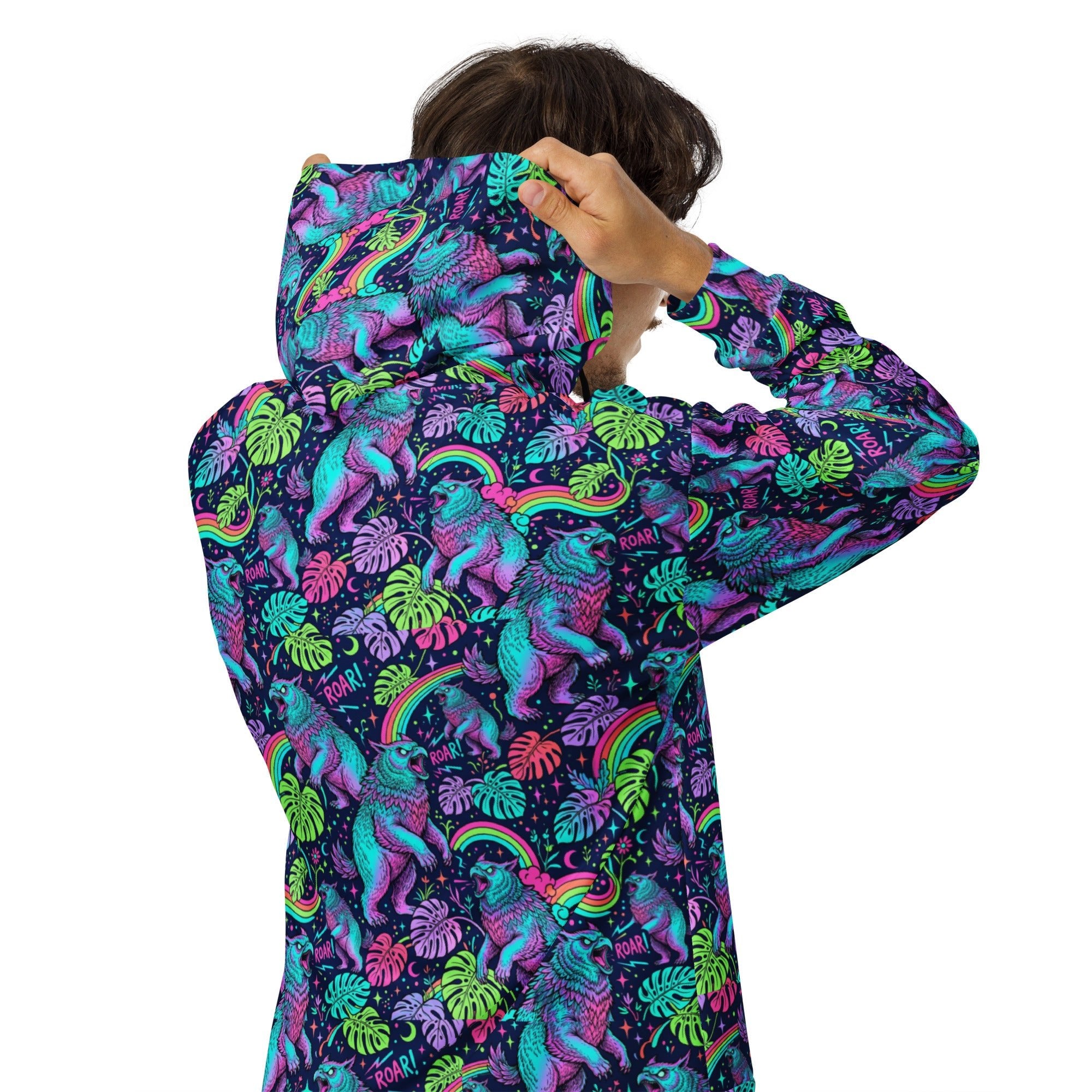 Owlbear Cozy Zip Hoodie - D&D Inspired Sweatshirt - Caster Coast