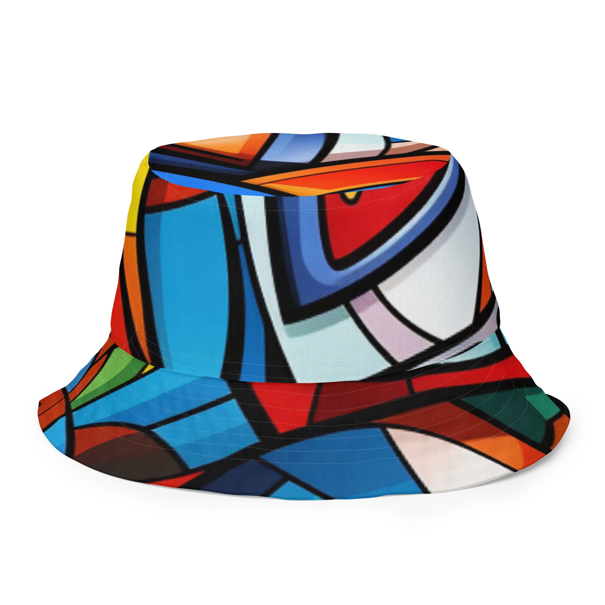 Abstract Hero Reversible bucket hat - Caster Coast