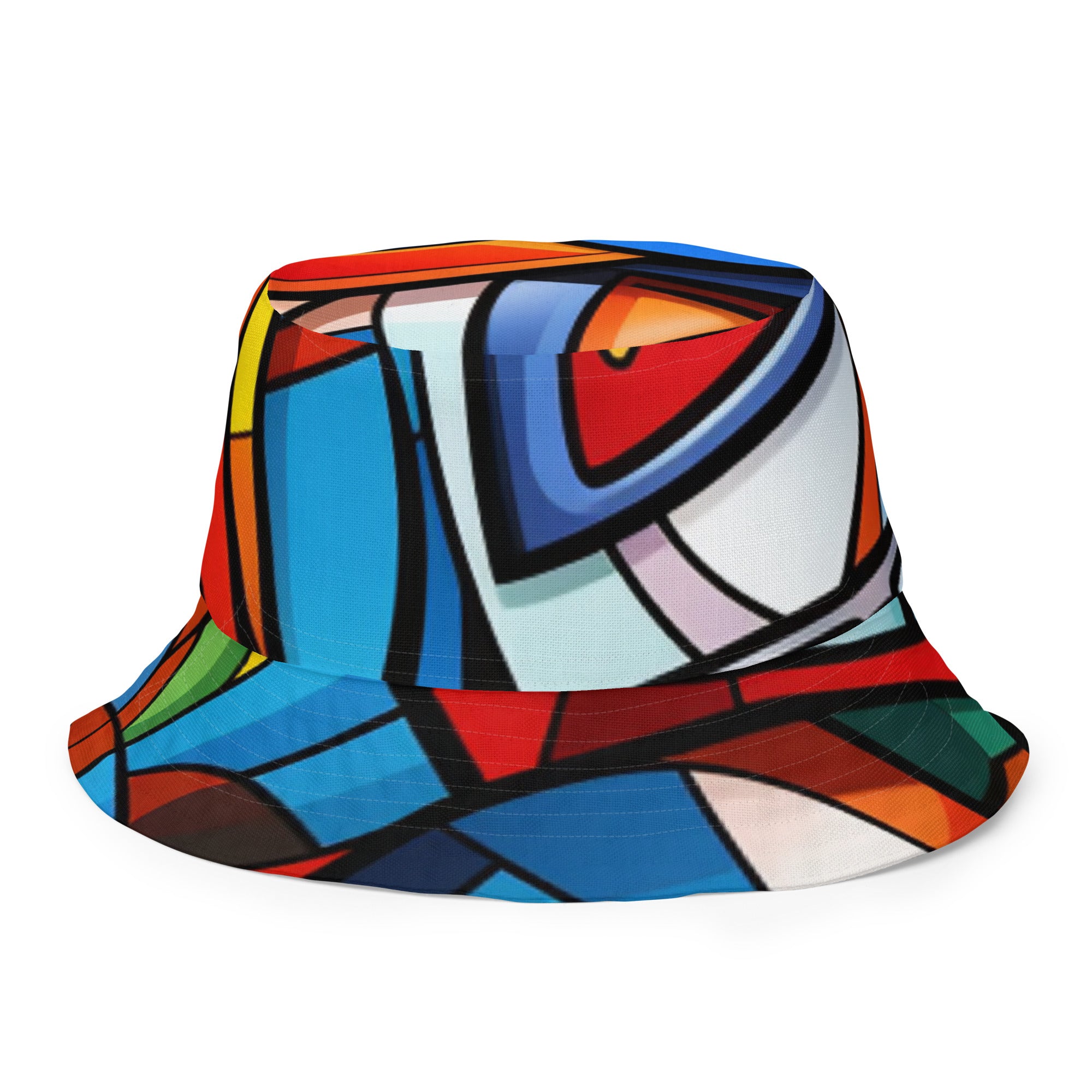 Abstract Hero Reversible bucket hat - Caster Coast